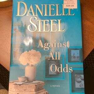 Blue Hardcover Novel - Against All Odds